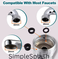 SimpleSplash Faucet Extender